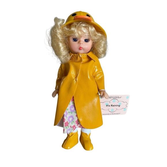 Its Raining Madame Alexander Mini Collectible Doll Mc Donalds Happy Meal Collect - Picture 2 of 9
